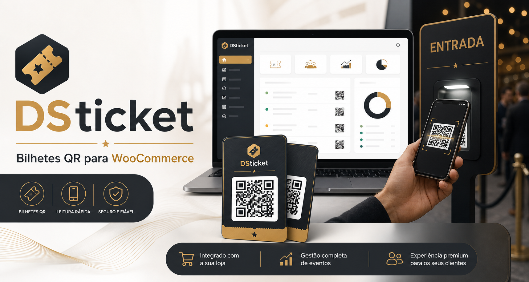 DSticket - Bilhetes QR para WooCommerce